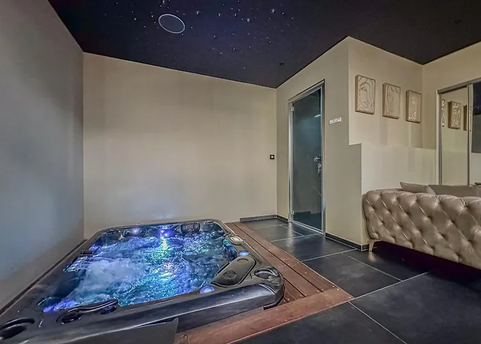 La - Jacuzzi - Hammam Apartment Grenoble